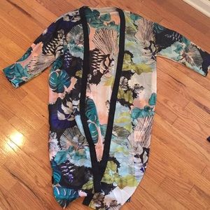 Floral Duster new w/ tags